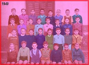 ECOLE BERTHELOT GARCONS 1949 CM2 M_ ABENSOUR